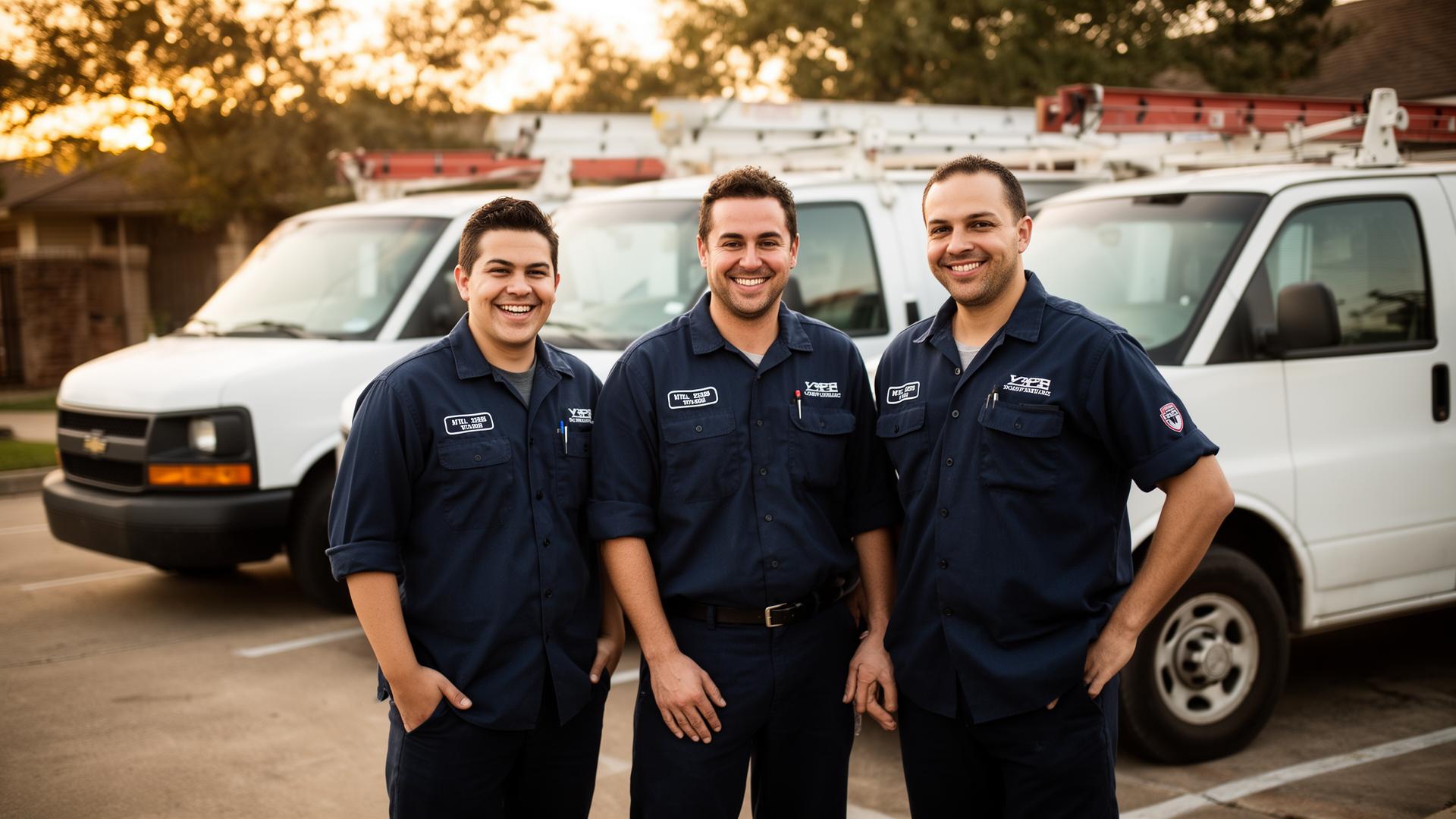 HVAC job site in North Dallas